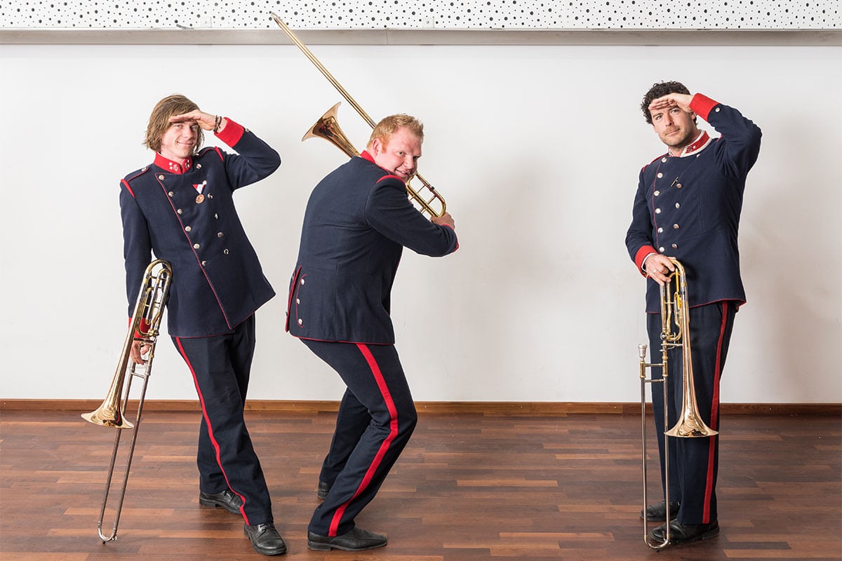 Die Mitglieder der Stadtkapelle Radstadt, Musikkapelle in